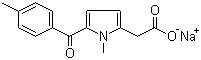 1-甲基-5-(4-甲基苯甲酰基)-1H-吡咯-2-乙酸钠盐
