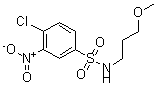 4-氯-N-(3-甲氧基丙基)-3-硝基-苯磺酰胺
