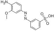 3-[(4-氨基-3-甲氧基苯基)偶氮]-苯磺酸